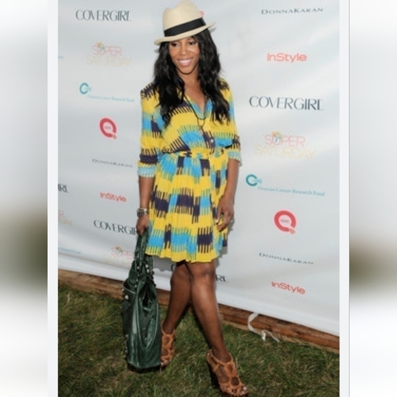 Thakoon Addition Ikat Print Gathered Waist Mini Shirt Dress 2 ASO June Ambrose - Picture 2 of 8